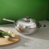 Robert Welch 316 Series Stainless Steel Cookware 28cm Wok with Lid