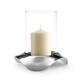 Robert Welch Drift Mirror Polished Stainless Steel Hurricane Lamp