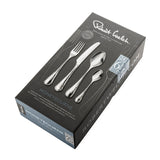 Robert Welch Honeybourne Bright 24-Piece Cutlery Set with 6 Free Butter Knives