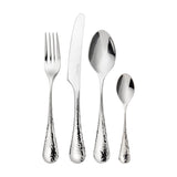 Robert Welch Honeybourne Bright 24-Piece Cutlery Set with 6 Free Butter Knives