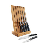 Robert Welch Professional V Angle 7-Piece Knife Block & Signature Handheld Sharpener Set