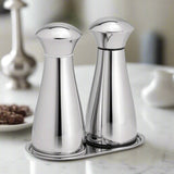 Robert Welch Signature Medium Salt & Pepper Mills with Tray - Bright