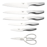 Rockingham Forge RF-230 Series 7-Piece Stainless Steel Knife Block Set