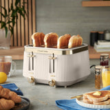 Russell Hobbs 26771 Bronte™ 4-Slice Toaster - Stone