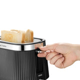Russell Hobbs Bronte™ 26750 Kettle & 26760 2-Slice Toaster - Black