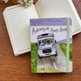 Alex Clark Small Chunky Notebook - Adventure Starts Here