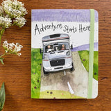 Alex Clark Small Chunky Notebook - Adventure Starts Here