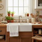 Stow Green Terry Tea Towel - Pecking Order