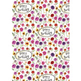 Alex Clark Bagged Gift Wrap With Tags - Dahlia