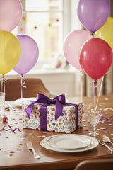 Alex Clark Bagged Gift Wrap With Tags - Dahlia