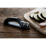 Robert Welch Signature Book 7-Piece Knife Block & Handheld Sharpener Set