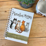 Alex Clark Spiral Journal - Marvellous Moggies