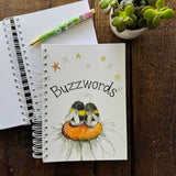 Alex Clark Spiral Journal - Buzzwords