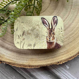 Alex Clark Small Sliding Tin - Hare & Cow Parsley