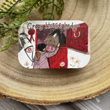 Alex Clark Small Sliding Tin - Crazy Horse Lady