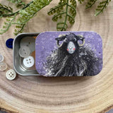 Alex Clark Small Sliding Tin - Sheep