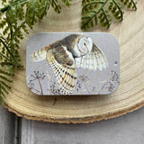 Alex Clark Small Sliding Tin - Owl