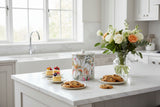 Sara Miller London Biscuit Barrel - Palm Garden