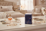 Sara Miller London Anniversary Small Square Tin - Navy Blue