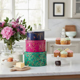 Sara Miller London Set Of 3 Round Cake Tins - Chelsea