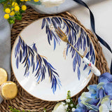 Sara Miller London Anniversary Set of 4 Fine China Cake Plates
