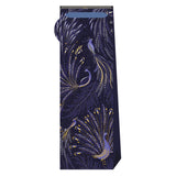 Sara Miller London Bottle Bag - Peacock Parade - Deep Indigo