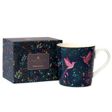 Sara Miller London India 340ml Fine China Mug - Hummingbird