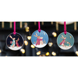Sara Miller London Woodland Tales Christmas Decorations - Set Of 3