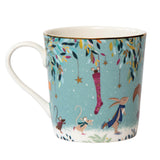 Sara Miller London Woodland Tales 340ml Mug - Skaters