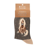 Wrendale Designs by Hannah Dale Womens Bamboo Socks - Gloria - Horse
