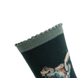Wrendale Designs by Hannah Dale Womens Bamboo Socks - Swimming School - Turtle