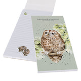 Wrendale Designs by Hannah Dale Shopping Pad - Treetops - Owl