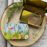 Alex Clark Small Rectangular Tin - Meadow Flowers