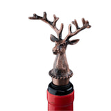 Taylor's Eye Witness Taproom Classic Stag Wine Bottle Stopper - Copper