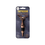 Taylor's Eye Witness Taproom Classic Stag Wine Bottle Stopper - Copper