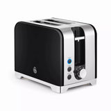 Swan Solace 2-Slice Stainless Steel Toaster - Gloss Black