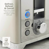 Swan Solace 2-Slice Stainless Steel Toaster - Gloss Cream