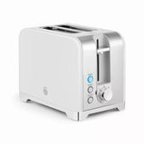 Swan Solace 2-Slice Stainless Steel Toaster - Gloss White