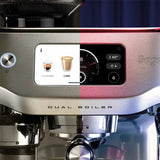 Sage Appliances Oracle™ SES995 Bean to Cup Dual Boiler Espresso Coffee Machine - Brushed Stainless Steel