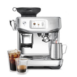 Sage Appliances SES882BSS Barista Touch Impress Bean To Cup Espresso Coffee Machine with Cold Brew - Brushed Stainless Steel
