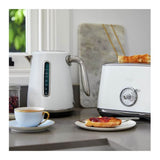 Sage Appliances Luxe Soft Top Kettle & Toast Select 2-Slice Toaster Set - Sea Salt