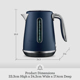 Sage Appliances SKE735DBL Soft Top Luxe Kettle - Damson Blue