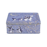 Sara Miller Christmas Deep Rectangular Tin - Arctic Waltz