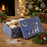Sara Miller Christmas Deep Rectangular Tin - Arctic Waltz
