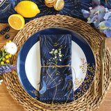 Sara Miller London Anniversary Set of 2 Napkins - Peacock Parade