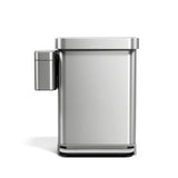 Simplehuman 4-Litre Compost Caddy - Brushed Steel