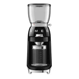 Smeg 50's Style Retro CGF11 Coffee Grinder - Gloss Black