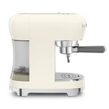 Smeg 50s Style Retro ECF02 Espresso Coffee Machine - Cream