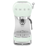 Smeg 50's Style Retro ECF02 Espresso Coffee Machine - Pastel Green