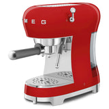 Smeg 50's Style Retro ECF02 Espresso Coffee Machine - Red
